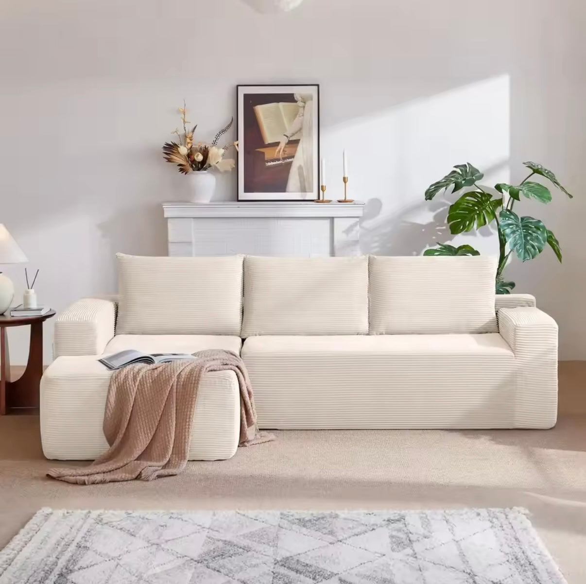 Cloud comfort sectional sofa